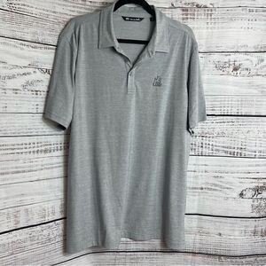 Travis‎ Mathew polo Mens Size XL shirt Golf Casual Gray Logo Rugby